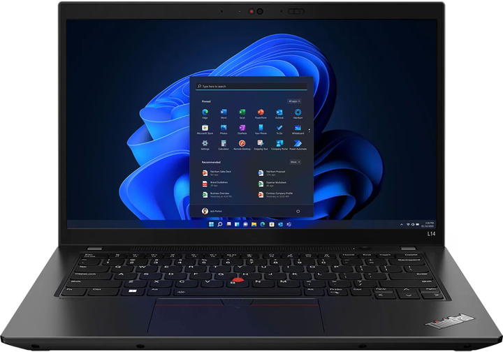 Ноутбук Lenovo ThinkPad L14 G4 (21H1003WPB) Thunder Black - зображення 1