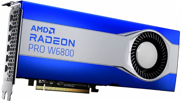 Відеокарта AMD PCI-Ex Radeon W6800 32GB GDDR6 ECC (256bit) (6 x Mini DisplayPort) (100-506157) - зображення 1