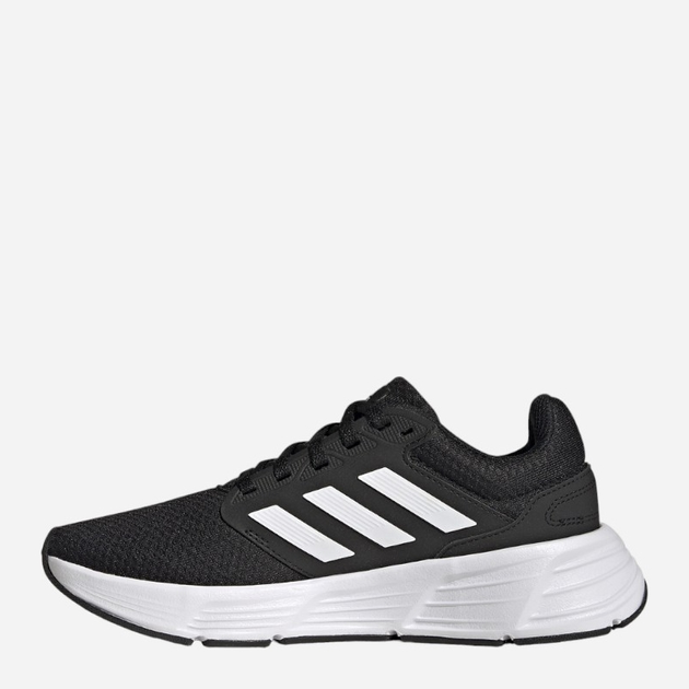 Жіночі кросівки для бігу Adidas Galaxy 6 W GW3847 41.5 Чорні (4065426754445) - зображення 2