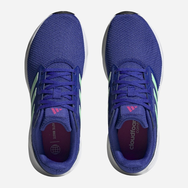 Чоловічі кросівки для бігу adidas Galaxy 6 M HP2416 48 Блакитні (4066748586820) - зображення 4