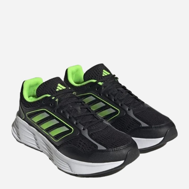 Чоловічі кросівки для бігу adidas Galaxy Star M IF5397 42.5 Чорні (4066755516797) - зображення 2