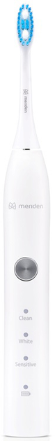 Електрична зубна щітка Meriden Sonic+ Family White (5907222354186) - зображення 3