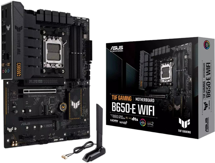 Материнська плата ASUS TUF GAMING B650-E WIFI (sAM5, AMD B650, PCI-Ex16) - зображення 9