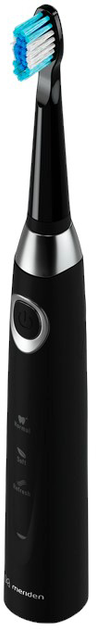 Elektryczna szczoteczka do zębów Meriden Sonic+ Smart Black (5907222354032) - obraz 5