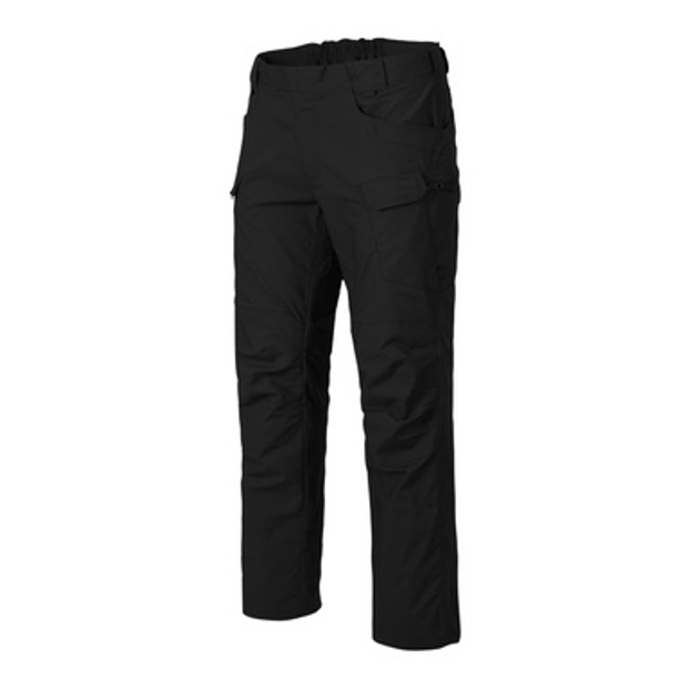 Штани w32/l30 urban tactical rip-stop polycotton pants helikon-tex black - зображення 1
