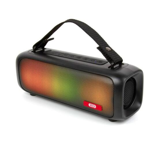 Портативная Bluetooth колонка XO F39 / Type-C / RGB подсветка / поддержка SD карт / FM радио / (black) - изображение 2
