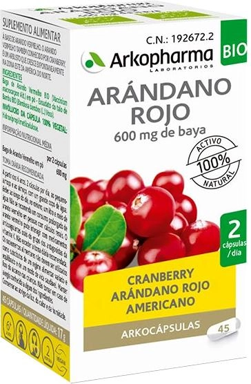 Suplement diety Arkopharma Cranberry 45 szt (3578836110660) - obraz 1
