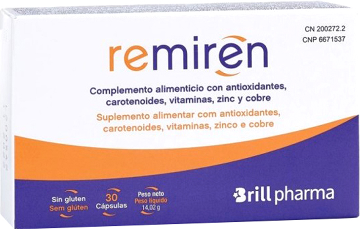 Suplement diety Brill Pharma Remiren 30 szt (8470002002722) - obraz 1