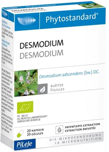 Suplement diety Pileje Phytostandard Desmodium 20 caps (3401551603172) - obraz 1