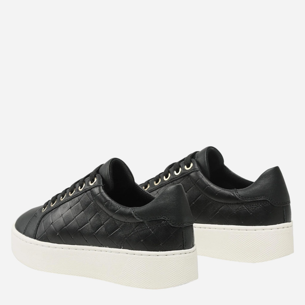Sneakersy damskie na platformie Geox D35QXC04785 41 (7.5UK) 26.7 cm Czarne (8056206040007) - obraz 3