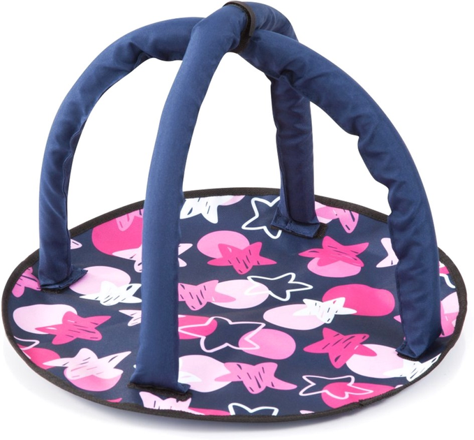 Zestaw Bayer Travel set Łóżeczko przenośne 9 w 1 54 cm Blue/Pink (4003336405156) - obraz 3