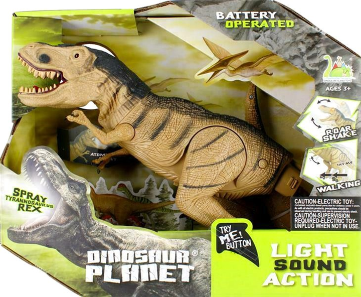 Figurka Dinosaurs Island Toys Dinozaur z dźwiękiem 20 cm (5904335858280) - obraz 1