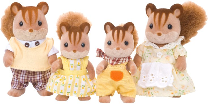 Zestaw figurek Epoch Sylvanian Families Rodzina wiewiórek 4 szt (5054131041727) - obraz 2