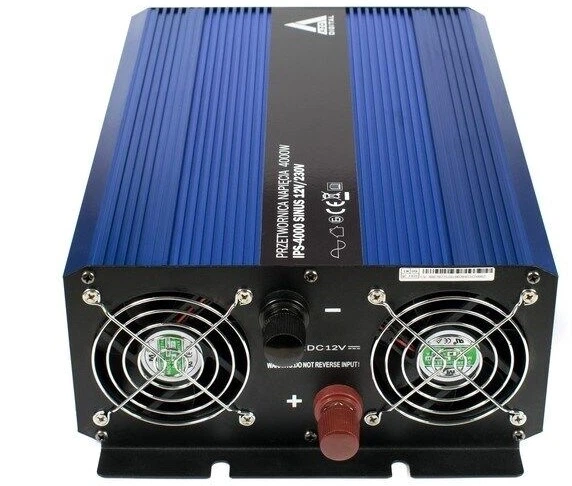 Przetwornica samochodowa AZO Digital IPS-4000S SINUS 4000W czysta sinusoida 12-230V DC-AC (5903332566105) - obraz 4