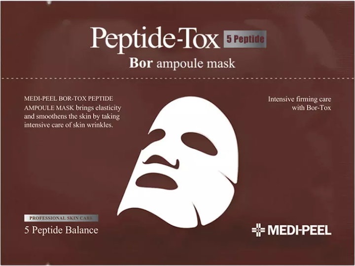 Maska do twarzy Medi-Peel Bor-Tox Peptide Ampoule Mask 30 ml (8809409348339) - obraz 1