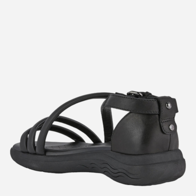 Sandały damskie skórzane Geox D25SVC00085 41 (7.5UK) 26.7 cm Czarne (8050036531117) - obraz 3