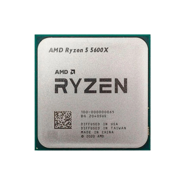 CPU Ryzen 5 5600x Процесор AMD Ryzen 5 5600X (6C/12T, 3.7-4.6GHz,32MB,65W,AM4