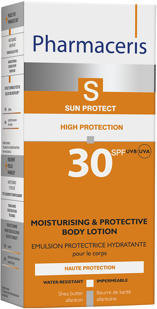 Emulsja ochronna do opalania Pharmaceris S Sun Body Protect nawilżająca SPF30 150 ml (5900717149212) - obraz 2