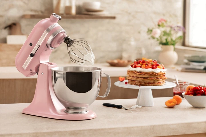 Кухонна машина KitchenAid Artisan 4,8 л 5KSM175PSEDR з відкидним