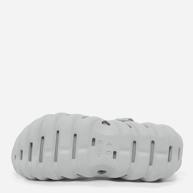 Chodaki męskie Crocs Echo 207937-1FT 43-44 (M10/W12) 28 cm Szare (196265224470) - obraz 3