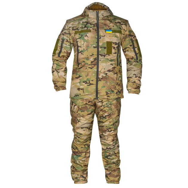 Зимний костюм ТТХ Softshell Multicam с утеплителем XXL (56) 2000000157689 - изображение 2