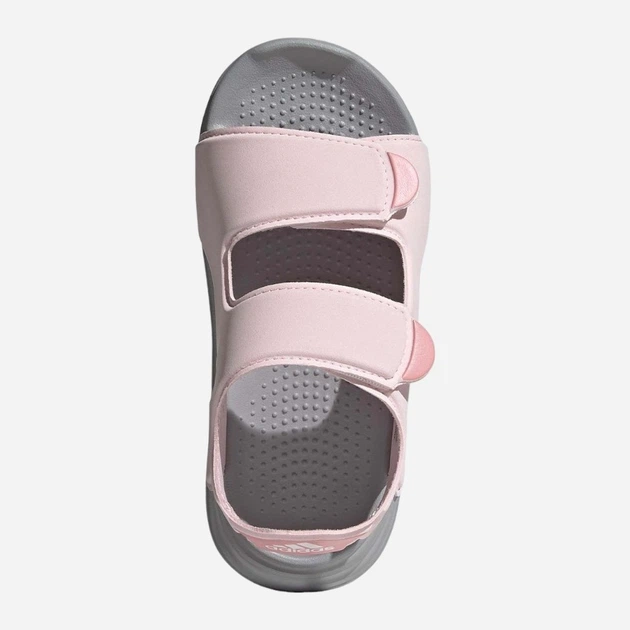 Дитячі босоніжки для дівчинки adidas Swim Sandal FY8937 32 Рожевий/Сірий (4064036677854) - зображення 4