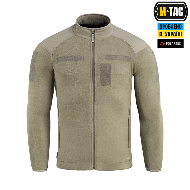 Куртка M-Tac Combat Fleece Polartec Jacket Tan M/L - изображение 2