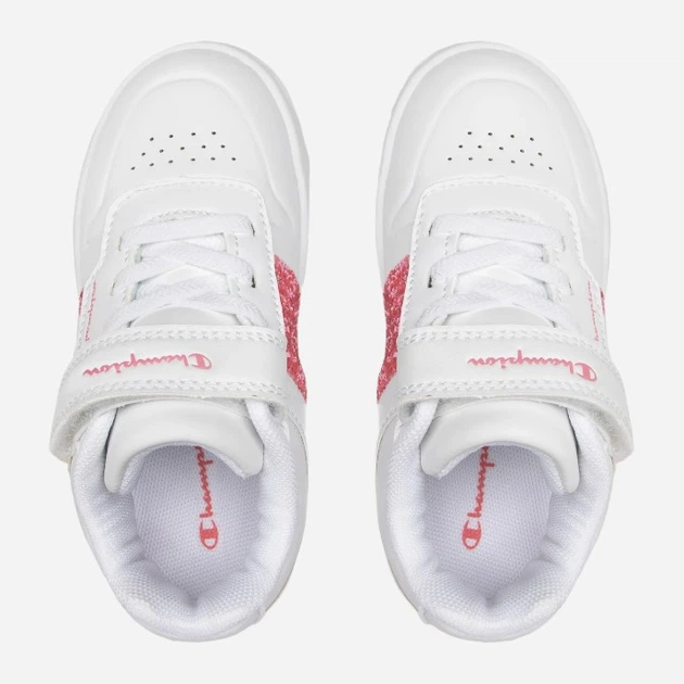 Sneakersy młodzieżowe dla dziewcynki Champion S32612-WW001 35 Białe (8054112711356) - obraz 3
