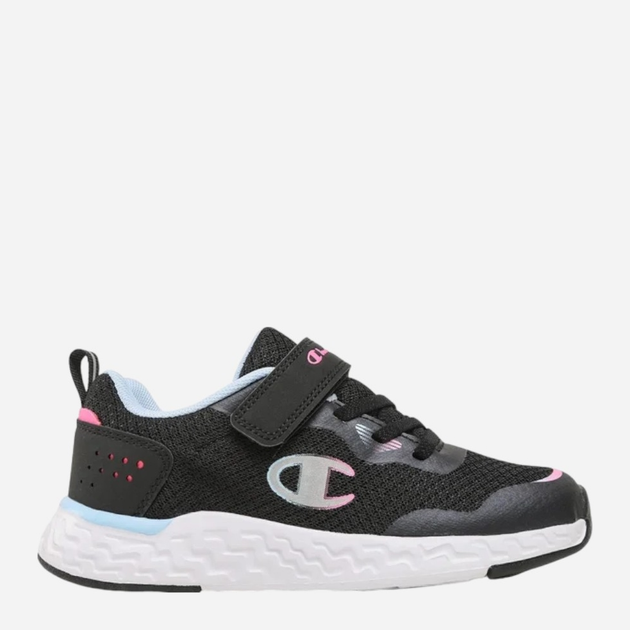 Buty sportowe młodzieżowe dla dziewczynki Champion S32670-KK001 35 Czarne (8058132058828) - obraz 1