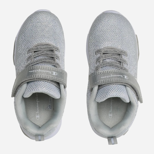 Buty sportowe dziecięce dla dziewczynki lekkie Champion S32780-EM007 34 Szare (8058132138070) - obraz 3