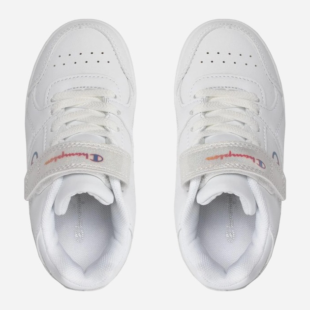 Sneakersy młodzieżowe dla dziewczynki Champion S32491-WW007 35 Białe (8054112707038) - obraz 3