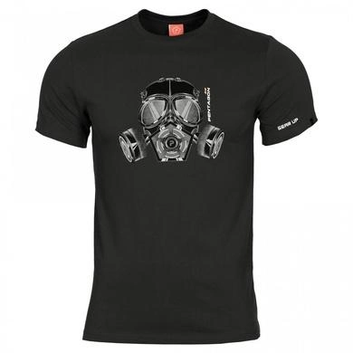 Чорна футболка xl pentagon mask gas ageron - зображення 1