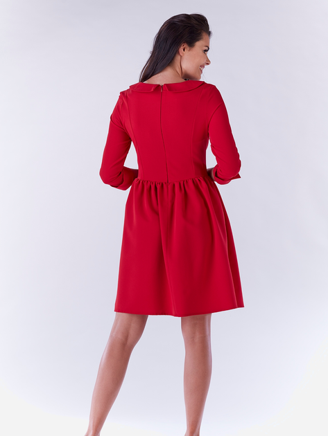 Плаття коротке жіноче Awama A183 XL Червоне (5902360590335) - зображення 2