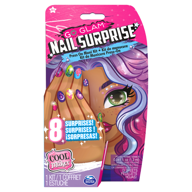 Набір Go glam Nail Surprise для дизайну нігтів (778988412831) - зображення 1