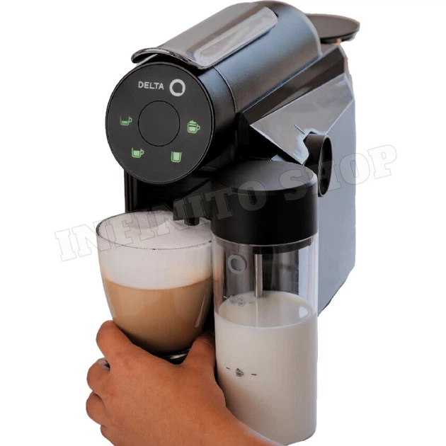 Кофеварка капсульная с автоматическим капучинатором Delta Q Mini