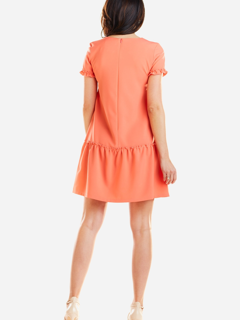 Плаття коротке літнє жіноче Awama A273 XL Оранжеве (5902360537415) - зображення 2