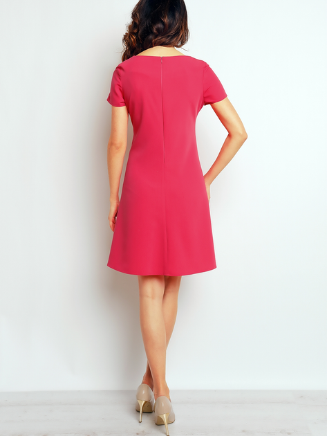 Плаття коротке літнє жіноче Infinite You M081 XL Рожеве (5902360513143) - зображення 2
