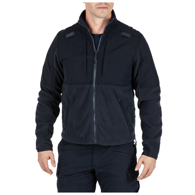 Куртка тактическая флисовая 5.11 Tactical Fleece 2.0 2XL Dark Navy - изображение 2