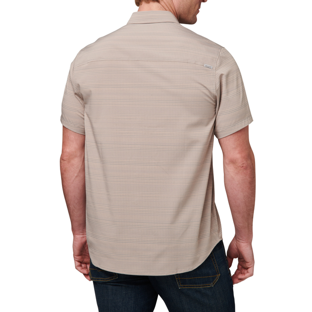 Рубашка тактическая 5.11 Tactical Ellis Short Sleeve Shirt M Titan Grey - изображение 2