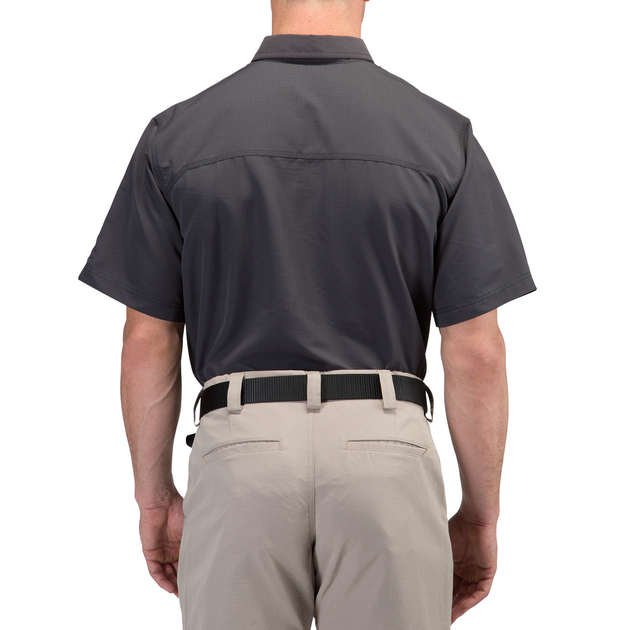 Рубашка тактическая 5.11 Tactical Fast-Tac Short Sleeve Shirt 2XL Charcoal - изображение 2