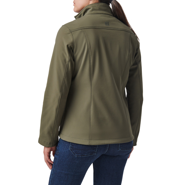 Куртка жіноча 5.11 Tactical Women's Leone Softshell Jacket M RANGER GREEN - зображення 2