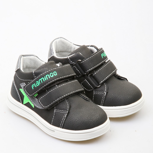 Детские кеды для мальчика Flamingo PK-211P-Z5-2263-Gray 22 Серые ...