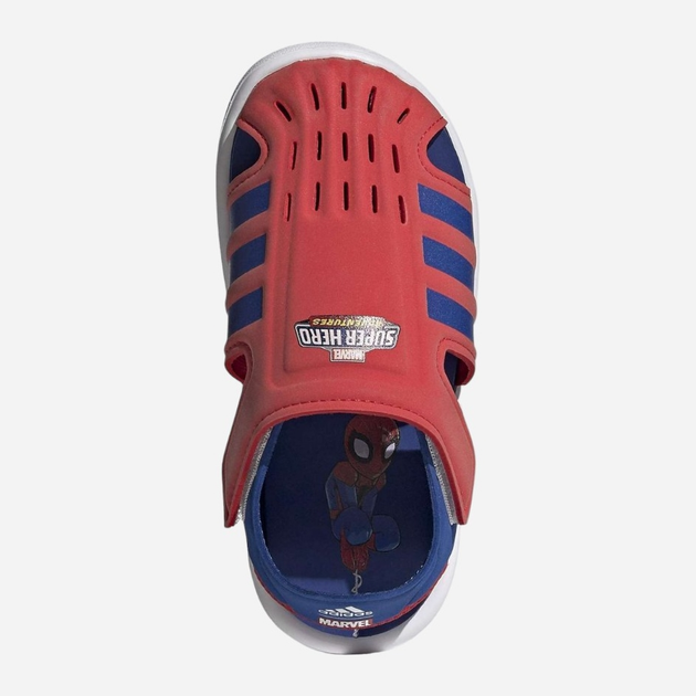 Дитячі босоніжки для хлопчика adidas Water Sandal FY8960 34 Червоний/Синій (4064036699436) - зображення 5