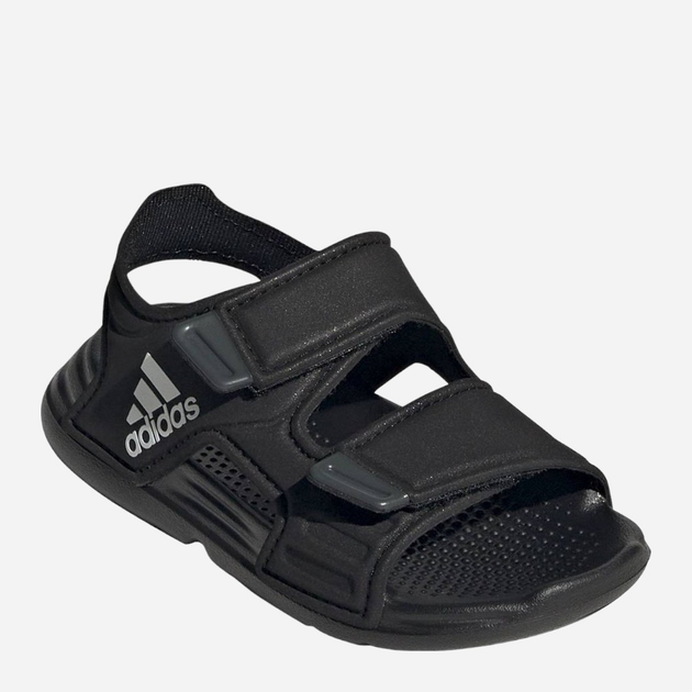 Sandały chłopięce piankowe Adidas Altaswim GV7796 24 Czarne (4065418596572) - obraz 2