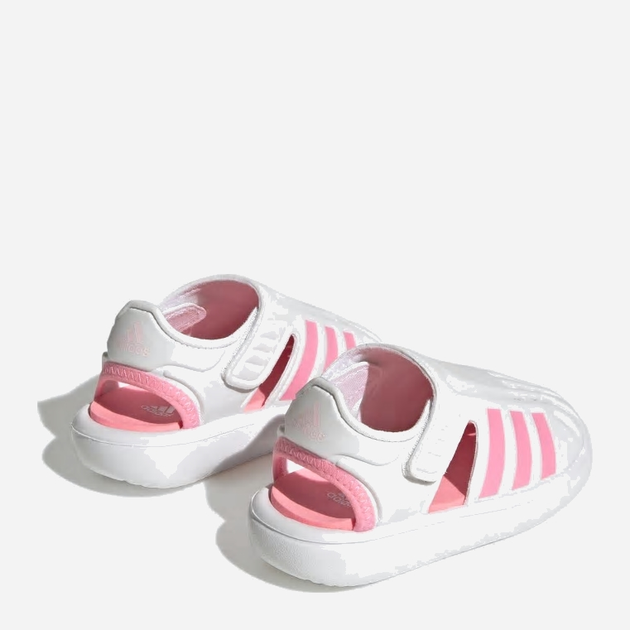 Sandały dziecięce dziewczęce adidas Water Sandal H06321 25 Białe (4066746510056) - obraz 4