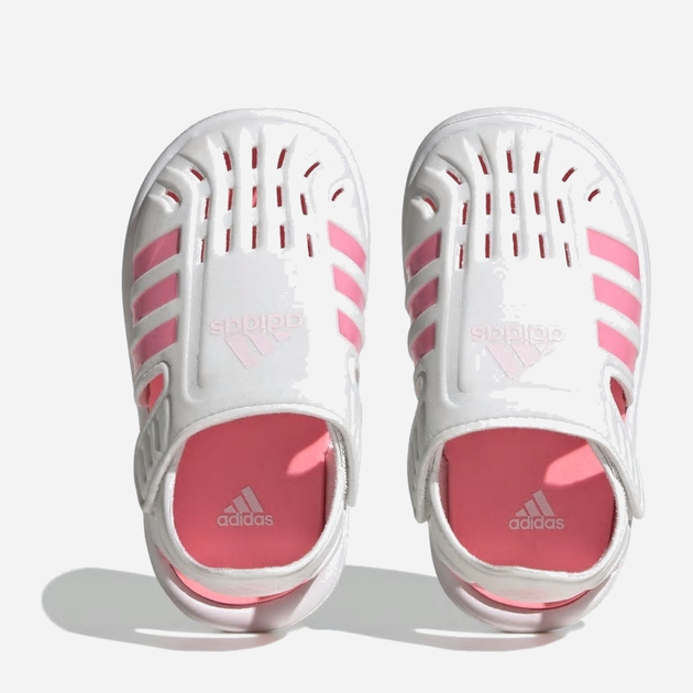 Дитячі босоніжки для дівчинки adidas Water Sandal H06321 26 Білі (4066746506431) - зображення 5