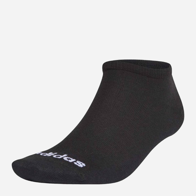 Набір чоловічих шкарпеток 3 пари Adidas Low Cut 3PP GE6133 M Чорних (4061612251330) - зображення 1