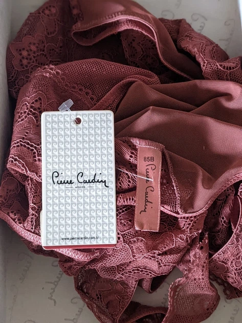 Боди бледно-розовый из кружева Pierre Cardin 80B - Фото 4 Боди бледно-розовый из кружева Pierre Cardin 80B - изображение 4
