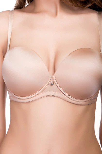 Бюстгальтер push-up двойной ExtraDouble - Lormar Бежевый, 80В - Фото 3 Бюстгальтер push-up двойной ExtraDouble - Lormar Бежевый, 80В - изображение 3