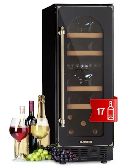 Винный холодильник Klarstein Vinovilla 17 Duo Vilhelmine Edition, 52л ...